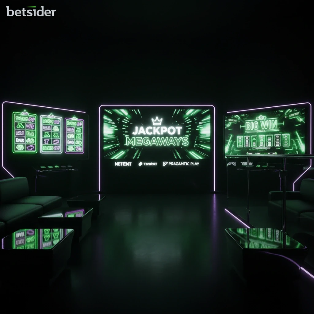 Interfaccia di una slot machine online disponibile su Betsider.