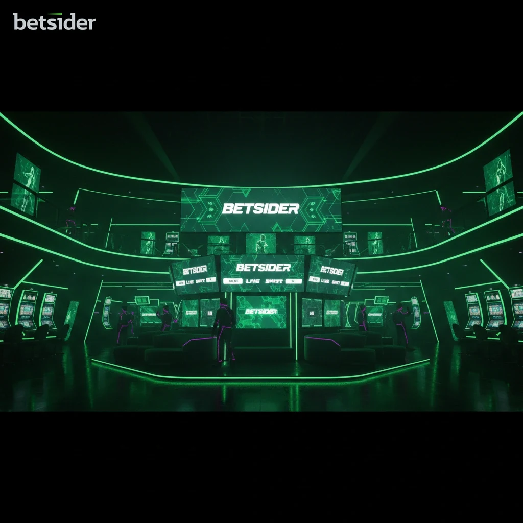 Interfaccia della lobby del casinò di Betsider con filtri per giochi e provider.