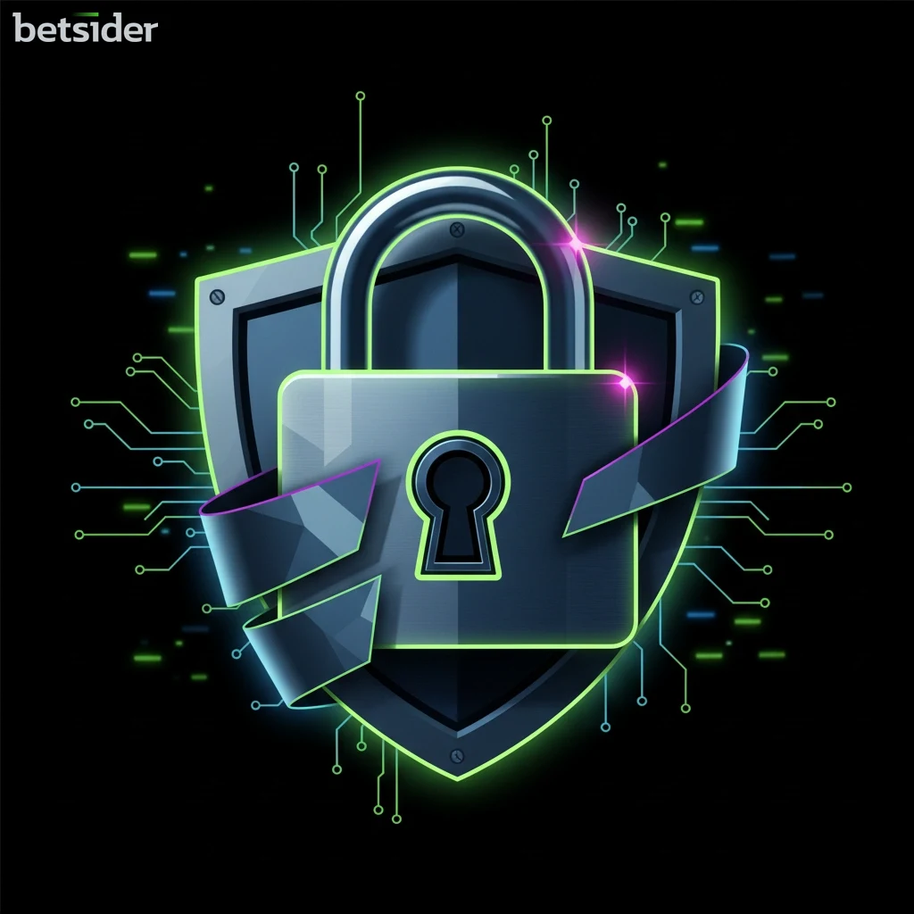 Icona di un lucchetto e uno scudo che simboleggiano la sicurezza dell'account su Betsider.