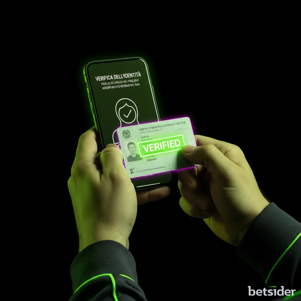 Pannello di gestione dei cookie e delle preferenze di Betsider in Italia