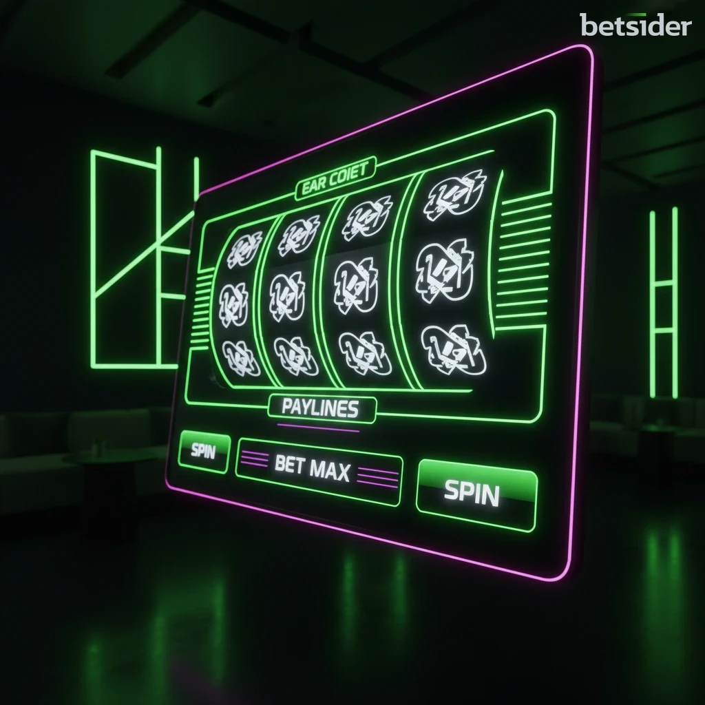 Schermata di una moderna video slot con rulli colorati e simboli bonus.