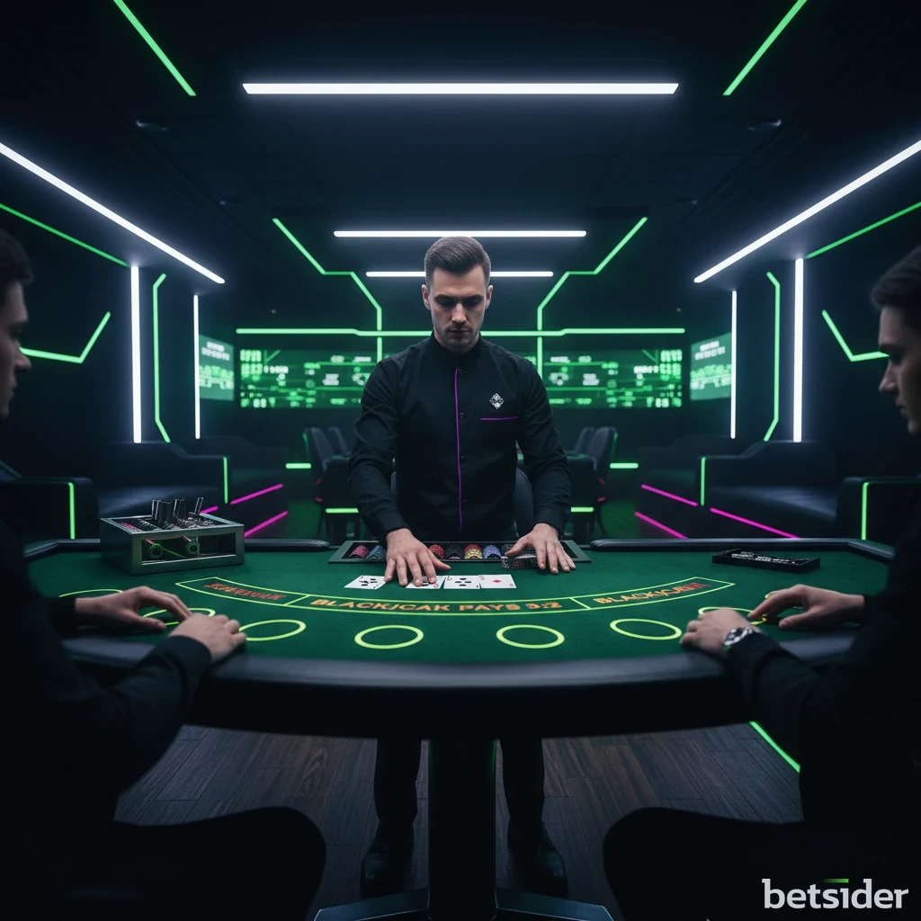 Una ruota della roulette in un casinò dal vivo, con la pallina che sta per fermarsi su un numero.